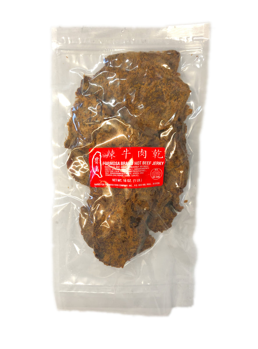 Formosa Hot Beef Jerky Formosa Food Company Inc.